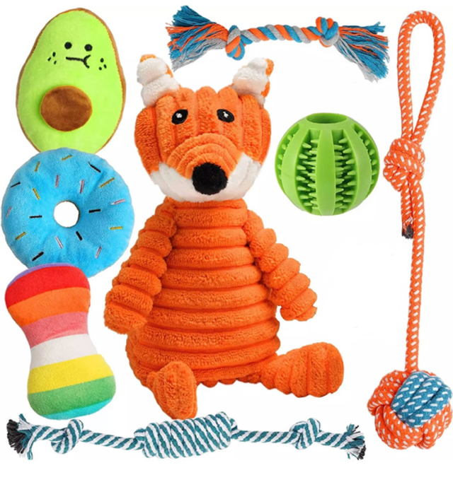 Full dog toy set