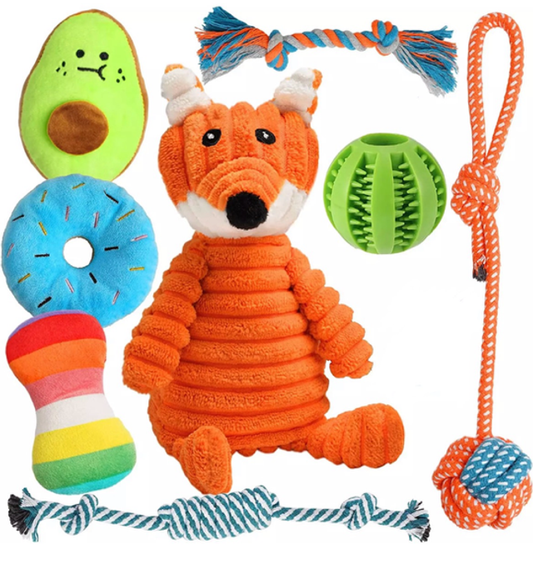 Full dog toy set